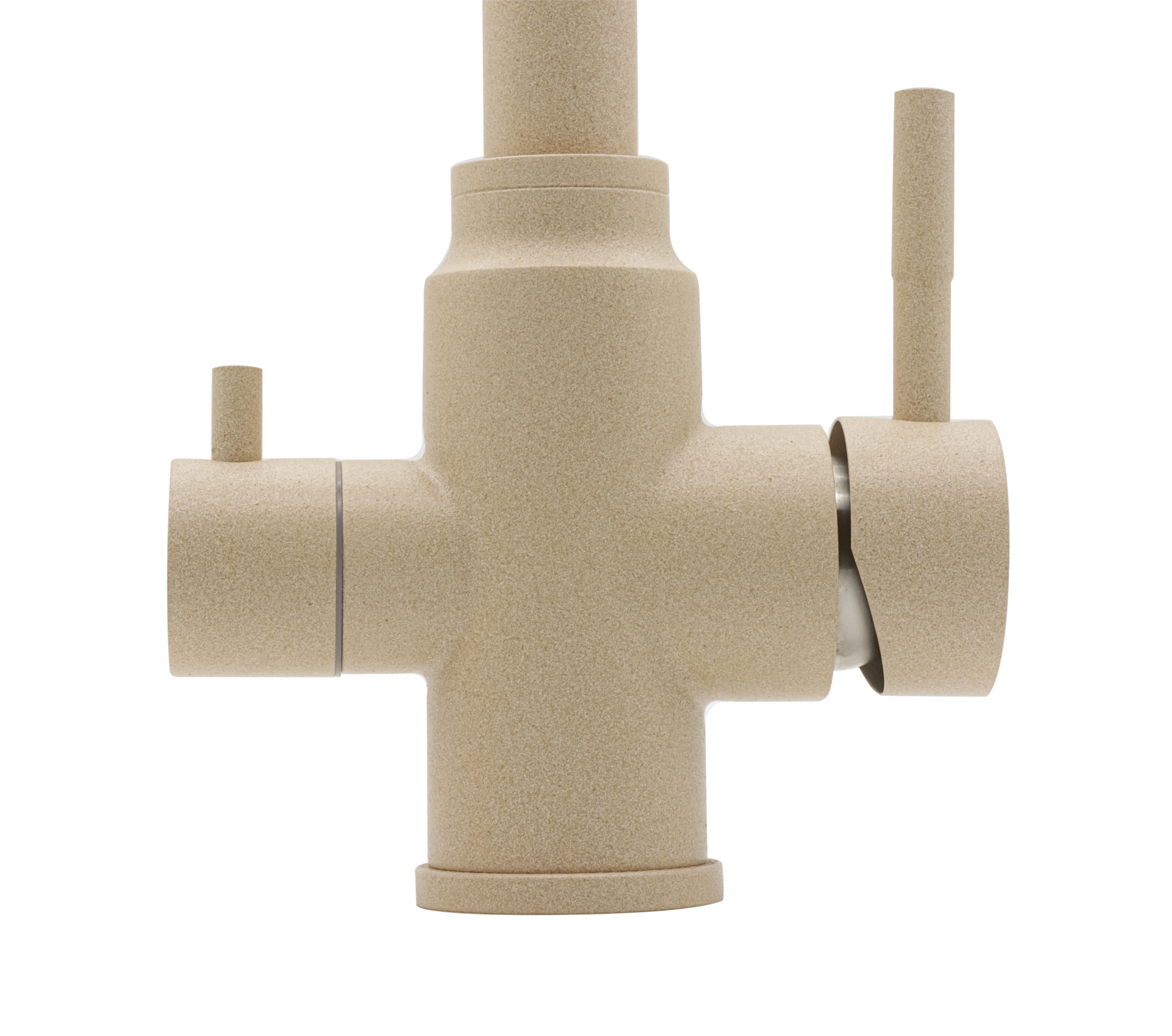 Смеситель AQUAMILL RIO с подключением фильтрованной воды Бежевый - фото 3 Смеситель AQUAMILL RIO с подключением фильтрованной воды Бежевый - фото 3