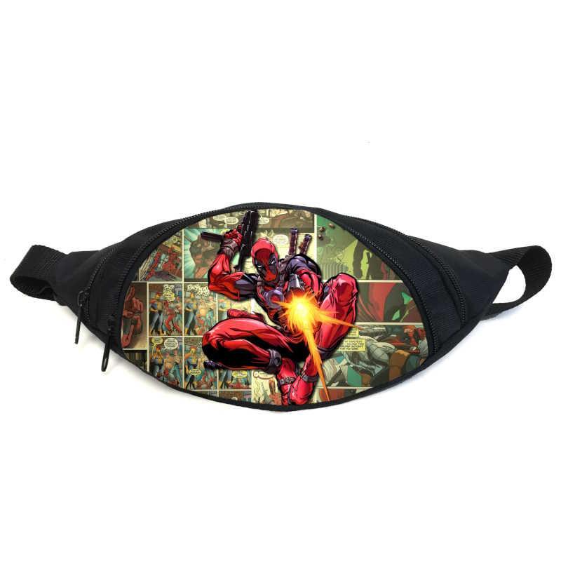 Поясная сумка-бананка Cappuccino Toys Дэдпул GB-deadpool 023 Черный (2399980016)