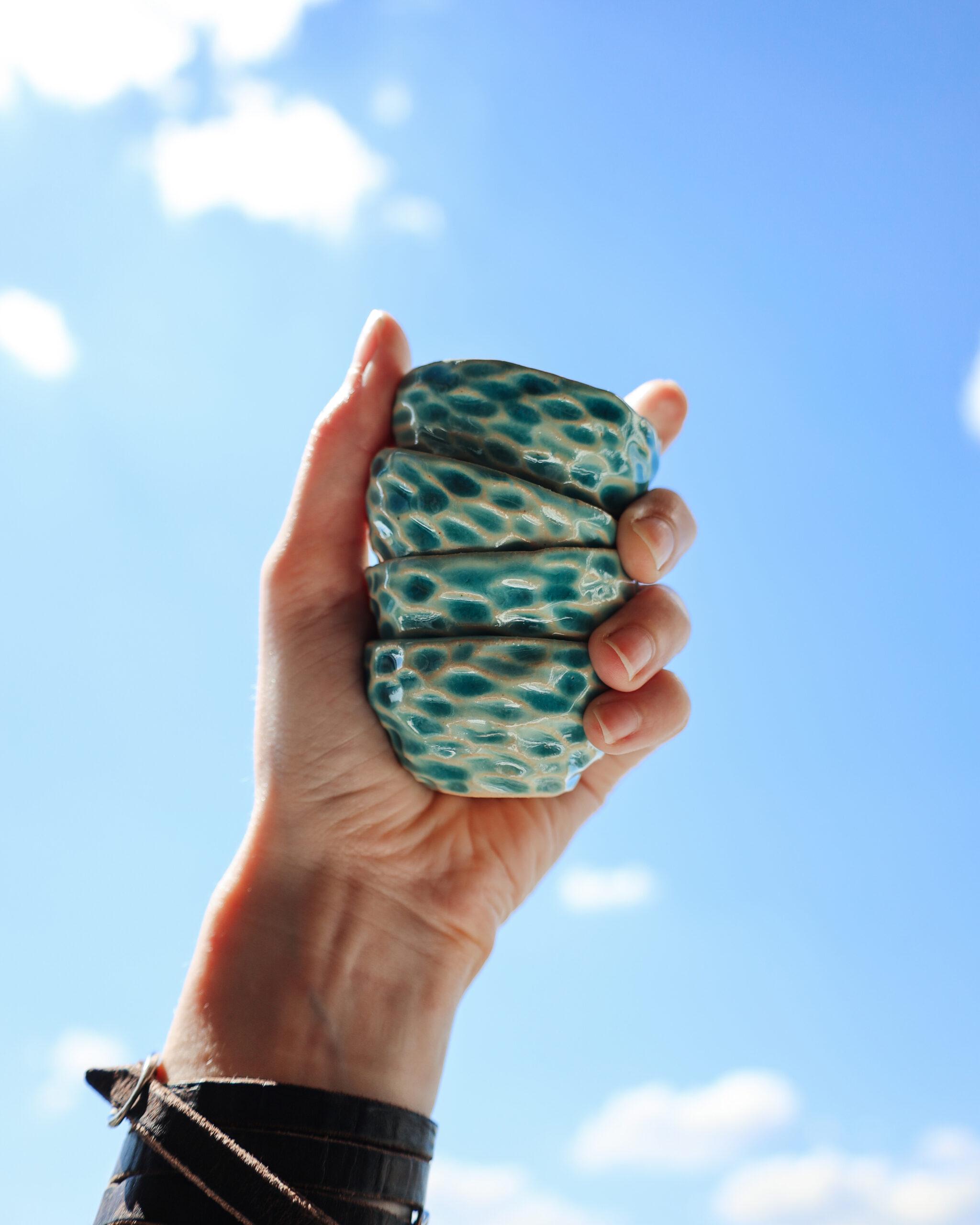 Піала чайна ручної роботи Хвилеріз міні (CUP-034) - фото 8 Піала чайна ручної роботи Хвилеріз міні (CUP-034) - фото 8