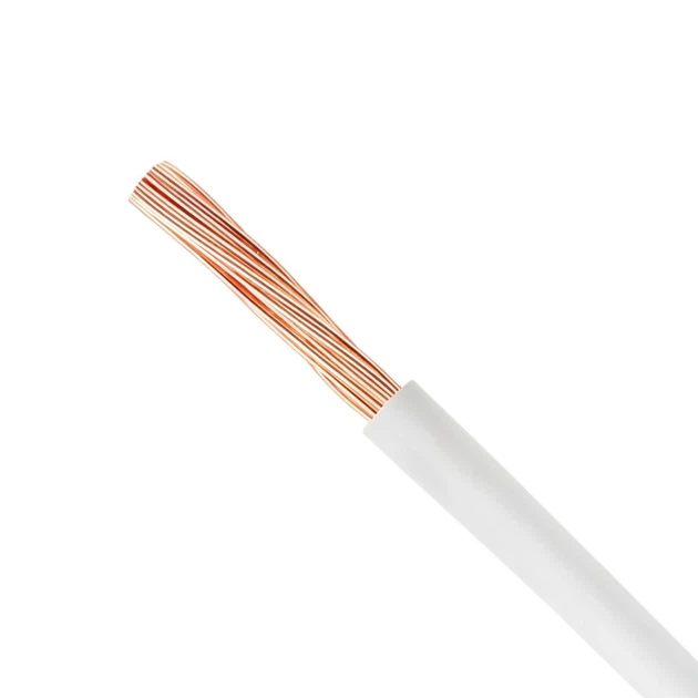 Провод монтажный HELUKABEL H05V-K 0,5 мм² 1 м Белый (29086) Провод монтажный HELUKABEL H05V-K 0,5 мм² 1 м Белый (29086)