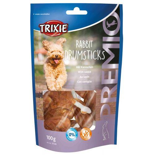 Ласощі Trixie Premio Rabbit Drumsticks для собак кісточки з кроликом 100 г 8 шт.