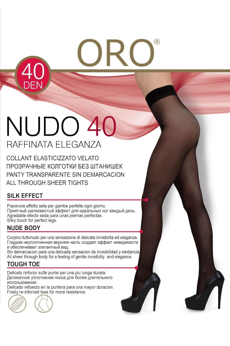 Колготки ORO 40 den р. 2 Nero (74856) Колготки ORO 40 den р. 2 Nero (74856)