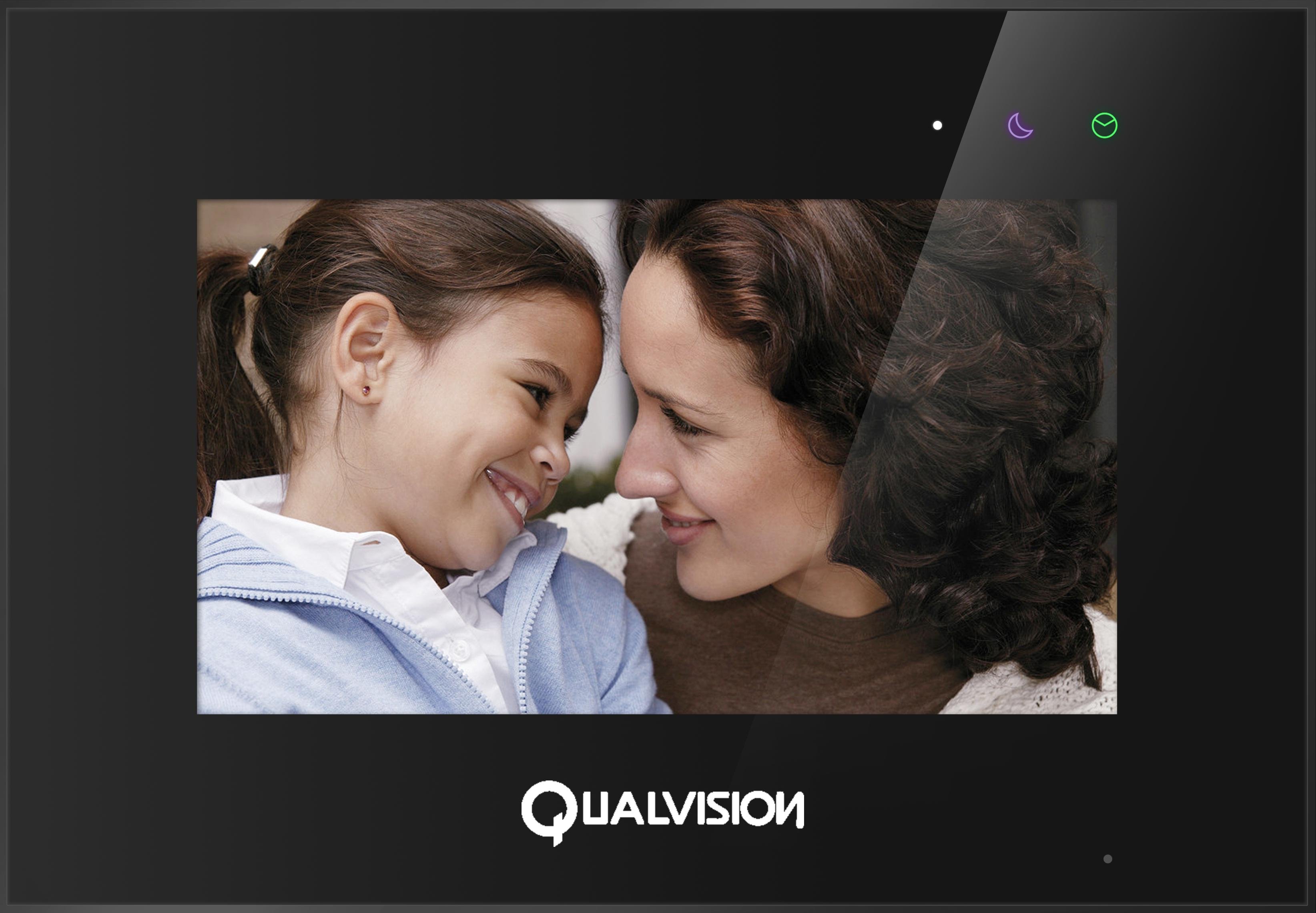 Відеодомофон Qualvision QV-IDS4770AI Black