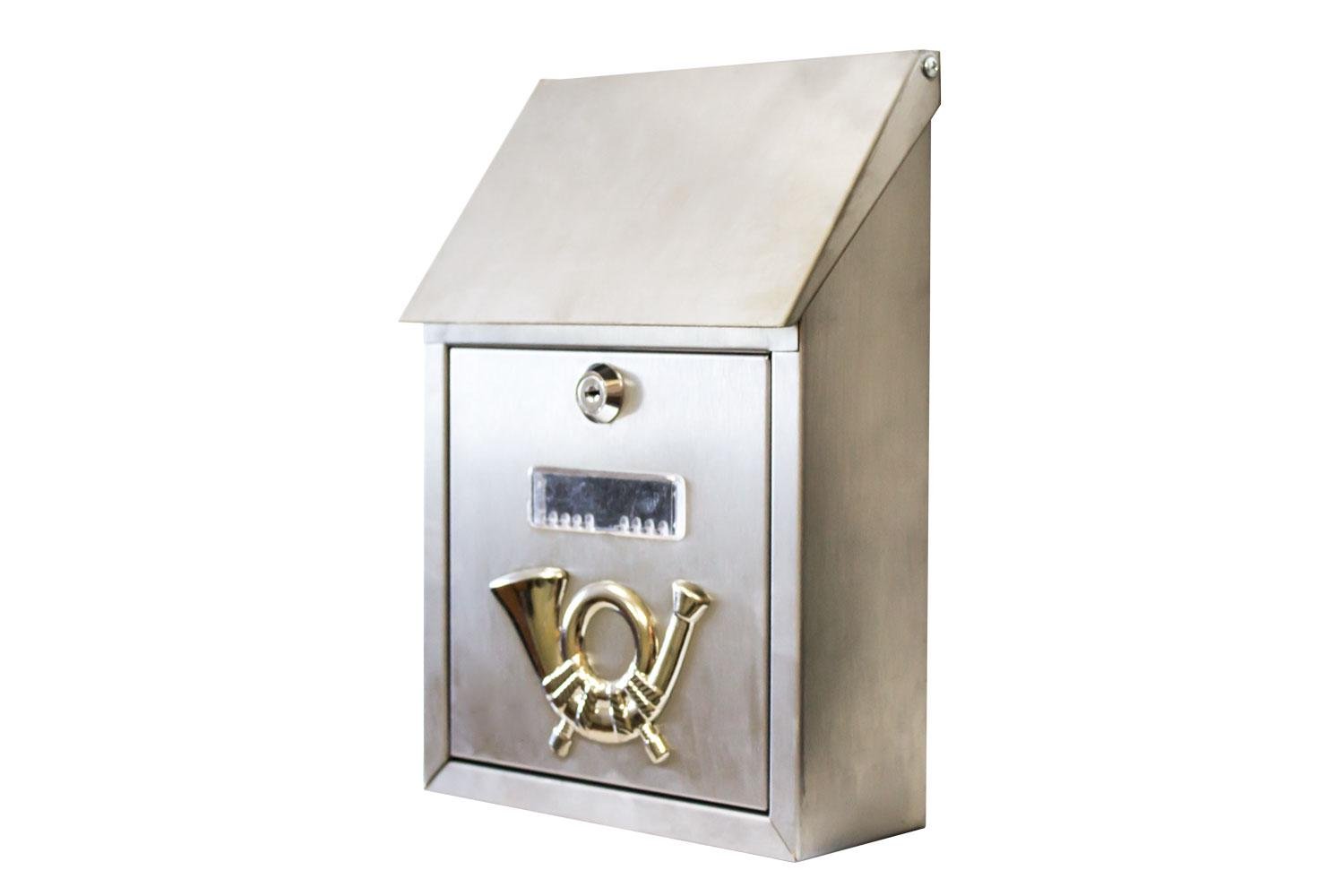 Поштова скринька СП 2 Нержавіюча сталь (29882385) - фото 4