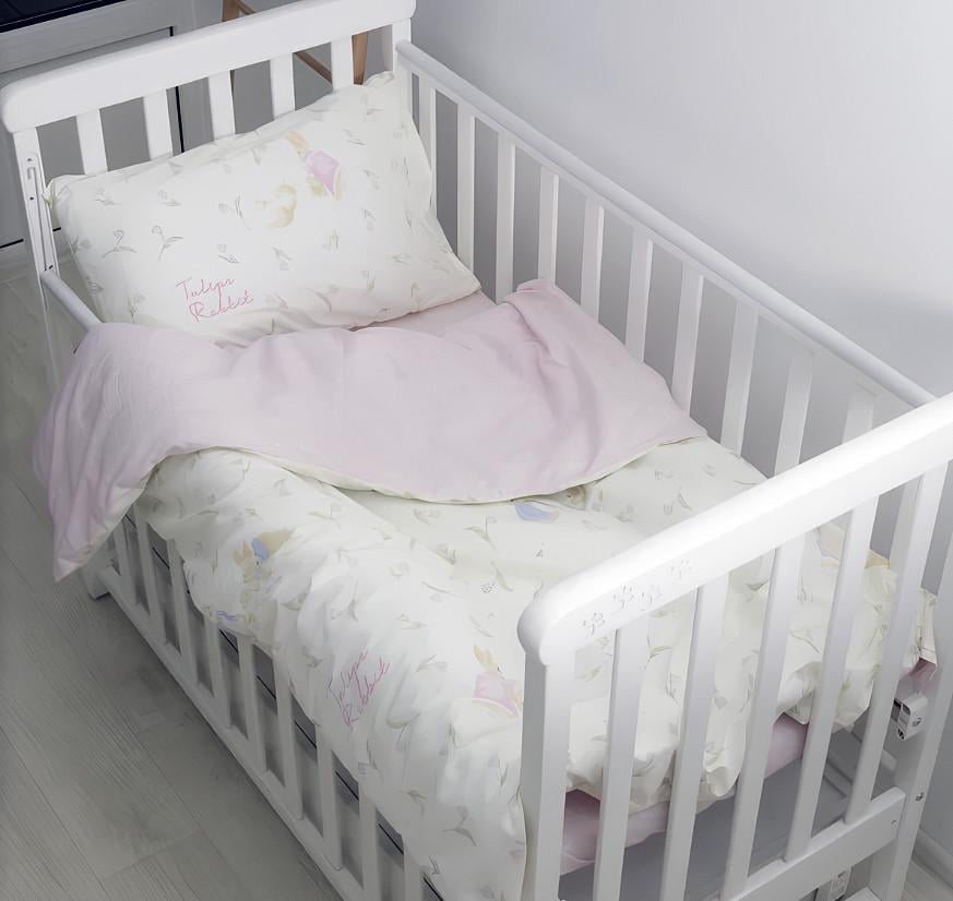 Комплект постельного белья для младенцев Viluta сатин твил 806 на резинке (30545) Комплект постельного белья для младенцев Viluta сатин твил 806 на резинке (30545)