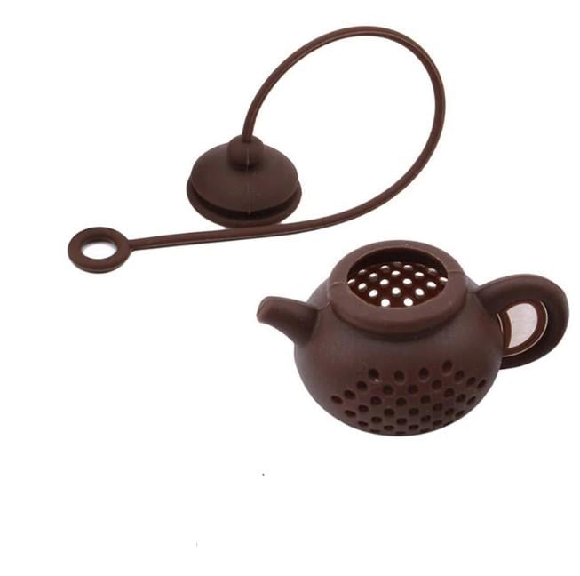 Ситечко для чая силиконовое Чайник 13,5х6х4 см (AN013075)