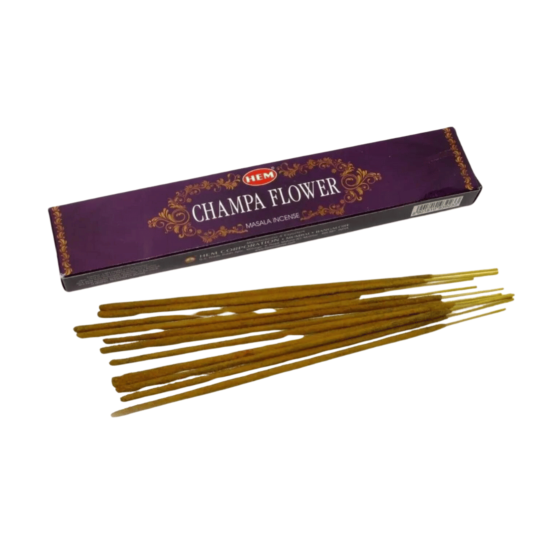 Аромапалочки Hem Champa Flower Цветок Чампы 15 г (89011810939233)