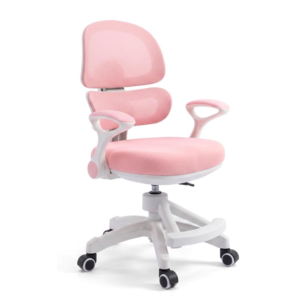Детское кресло Bambi M 6482-8 с подлокотниками и подножкой Розовый (36292996)