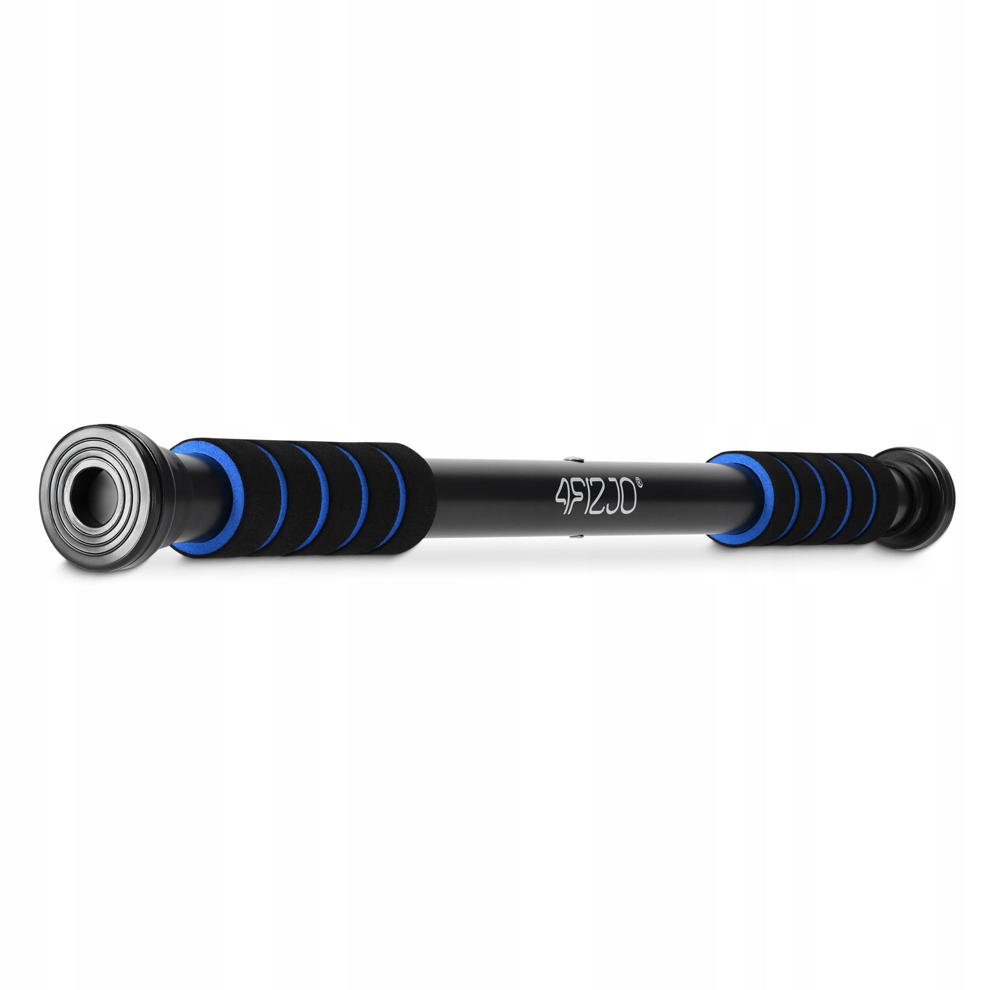 Турник раздвижной 4fizjo Basic 61,5-100 см Black/Blue (P-5905973402705)