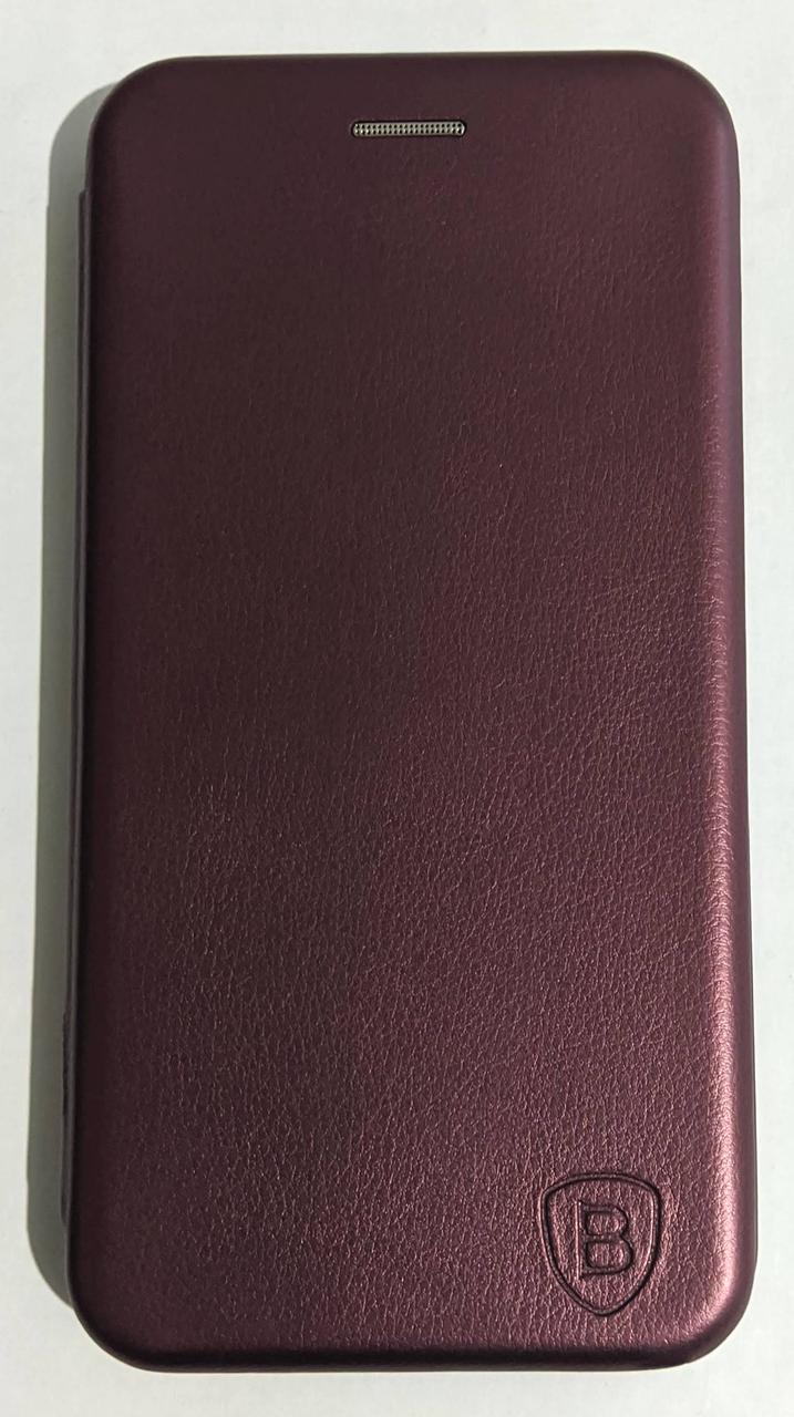 Чохол-книжка "Classy Level" для Huawei Y6p бордовий