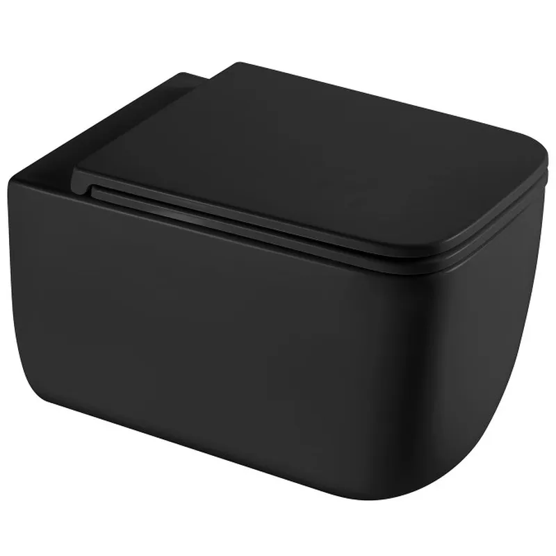 Унитаз подвесной MIXXUS Premium Diverse-0101-T1 BLACK система смыва Tornado 1.0 530x365x373 мм (MP6600)