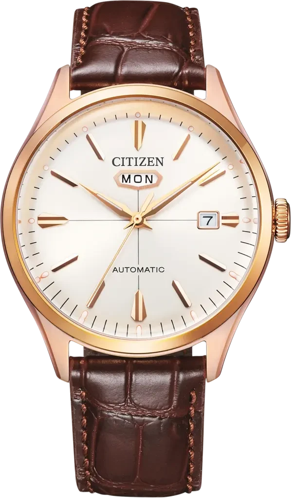 Наручные часы мужские Citizen NH8393-05A механические со стальным корпусом и белым циферблатом Наручные часы мужские Citizen NH8393-05A механические со стальным корпусом и белым циферблатом