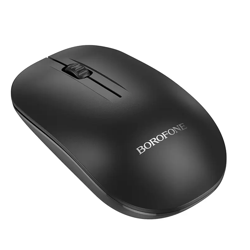 Компьютерная мышка Borofone BG14 Planet 2.4G Black (19533) Компьютерная мышка Borofone BG14 Planet 2.4G Black (19533)