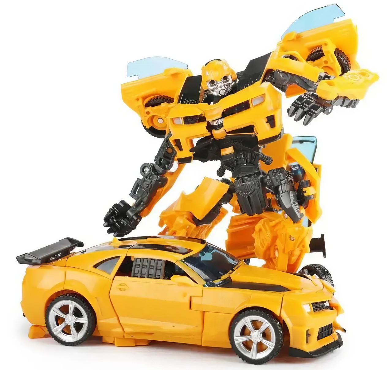 Іграшка-трансформер Бамблбі з механічною зброєю (8810) - фото 2 Іграшка-трансформер Бамблбі з механічною зброєю (8810) - фото 2