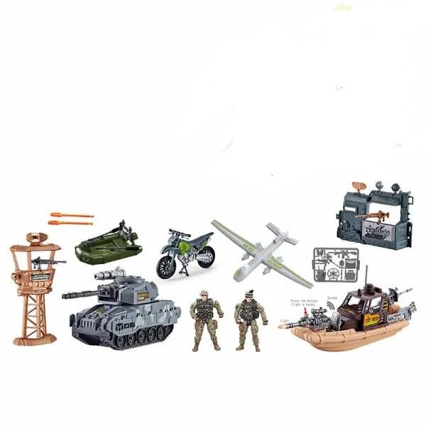 Дитячий набір солдатів з транспортом (F17-3) - фото 2