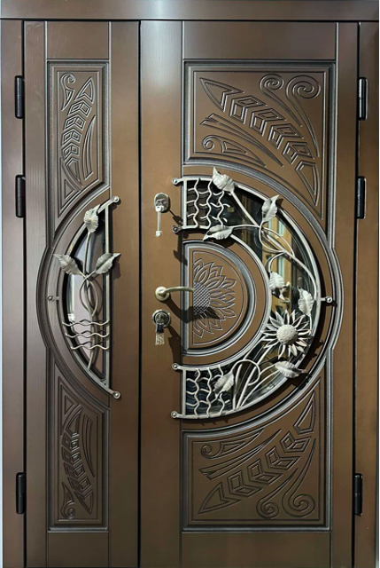 Дверь входная City Doors 1,2х2,04 м Белый