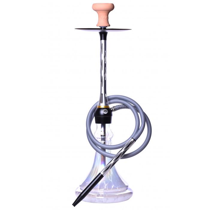 Кальян Yahya Caro Click на 1 персону 70 см Серебристый (1567213350)