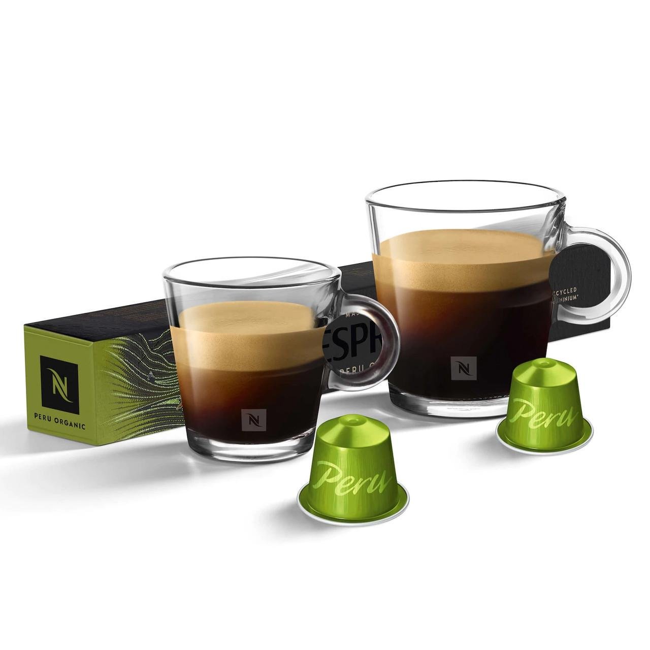 Кава в капсулах Nespresso Master Origin Peru Organic 40/110 мл