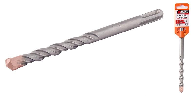 Свердло для бетону Granite SDS-PLUS S4 12х160 мм (0-12-160)