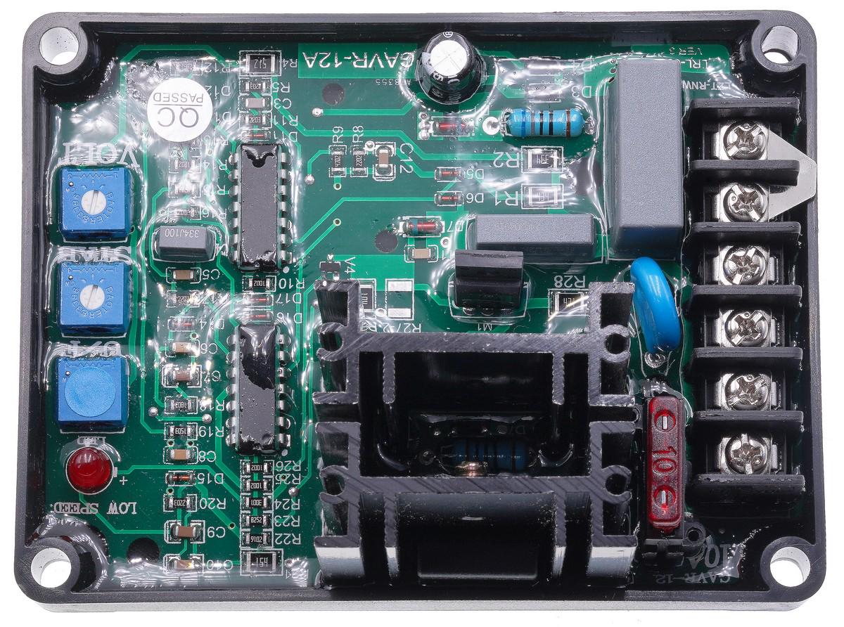 Регулятор напряжения AVR GAVR-12A генератора Temco Power (gen1586)