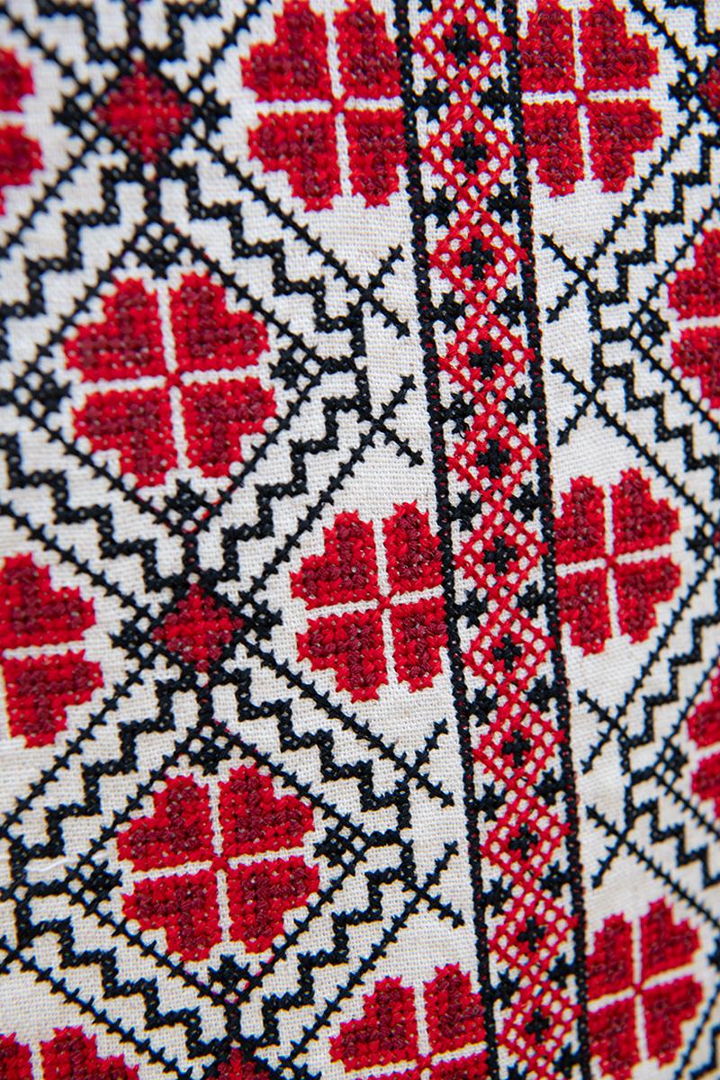 Вышиванка мужская льняная с длинным рукавом 5XL Бежевый (2567602949) - фото 4 Вышиванка мужская льняная с длинным рукавом 5XL Бежевый (2567602949) - фото 4