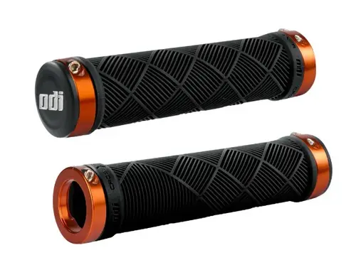 Грипсы ODI CrossTrainer MTB Lock-On Bonus Pack Black w/Orange Clamps (D30CTB-O)