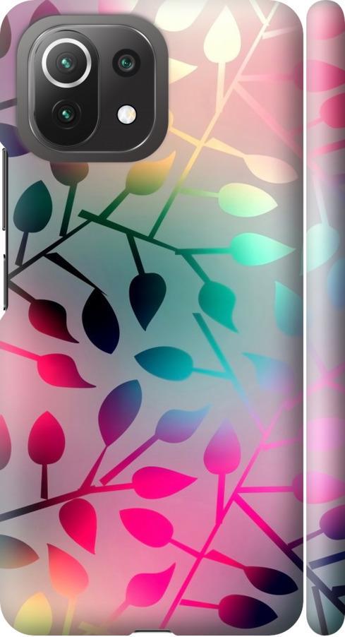 Чохол на Xiaomi Mi 11 Lite Листя (2235m-2281-42517)