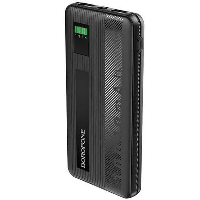 Повербанк Borofone 10000 mAh 2 USB Black (19511)