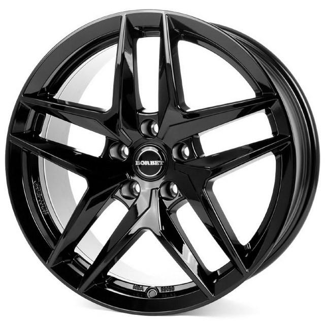 Литые диски Borbet Z 7,5x17 5x112 ET36 DIA66,5 Gloss black