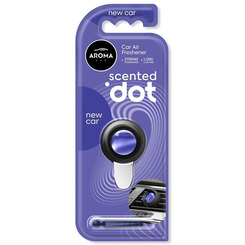 Ароматизатор Aroma Car DOT Single NEW CAR (12044)