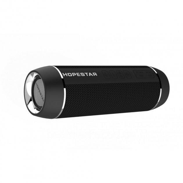 Портативная Bluetooth колонка Hopestar Р11 с фонариком Черный (8518815)