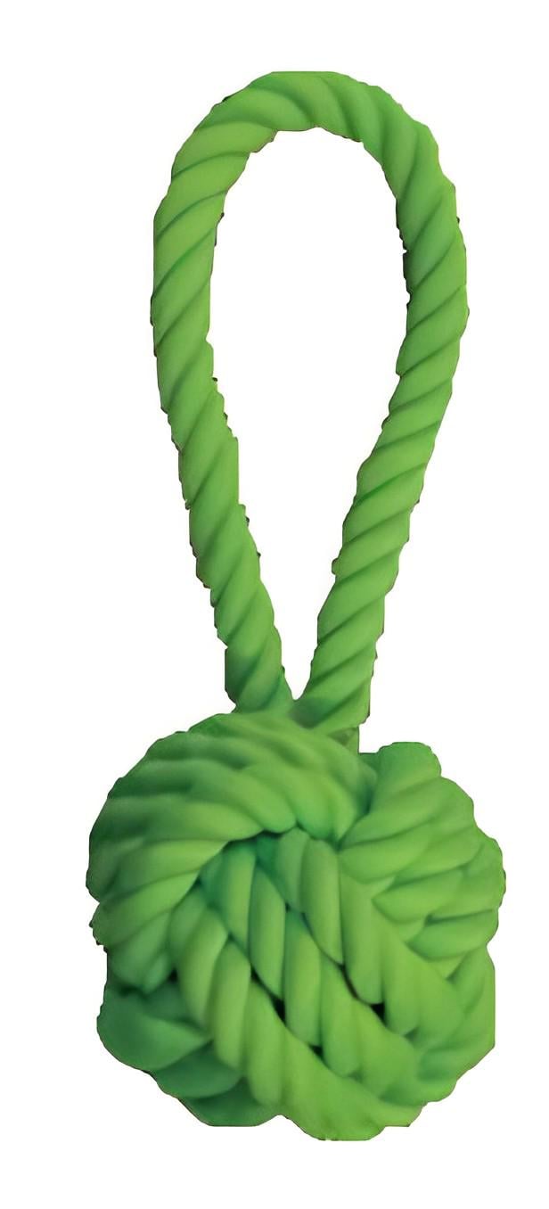 Игрушка для собак Croci JUICE канат с узловым мячом 18 см Зеленый (1199892553) - фото 1 Игрушка для собак Croci JUICE канат с узловым мячом 18 см Зеленый (1199892553) - фото 1