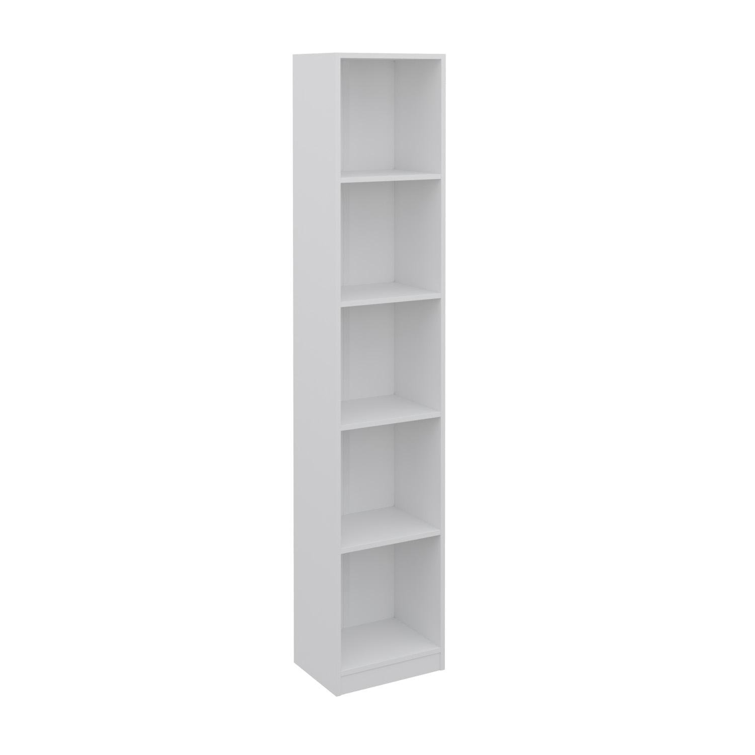 Стелаж напольный MEBLIBUD MODERN 200х40х30 см Белый