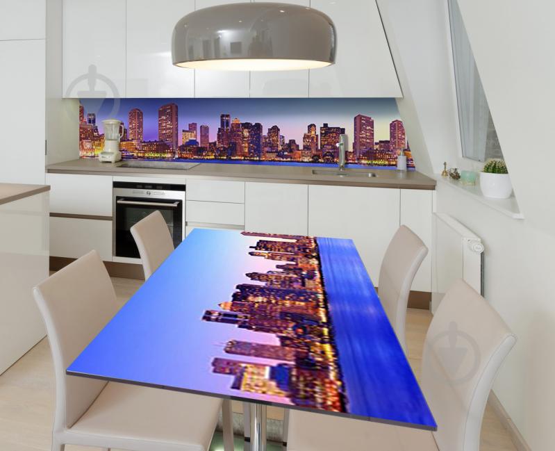 Наклейка 3Д виниловая на стол Zatarga «Пристань Сингапура» 650х1200 мм (Z184205/1st)