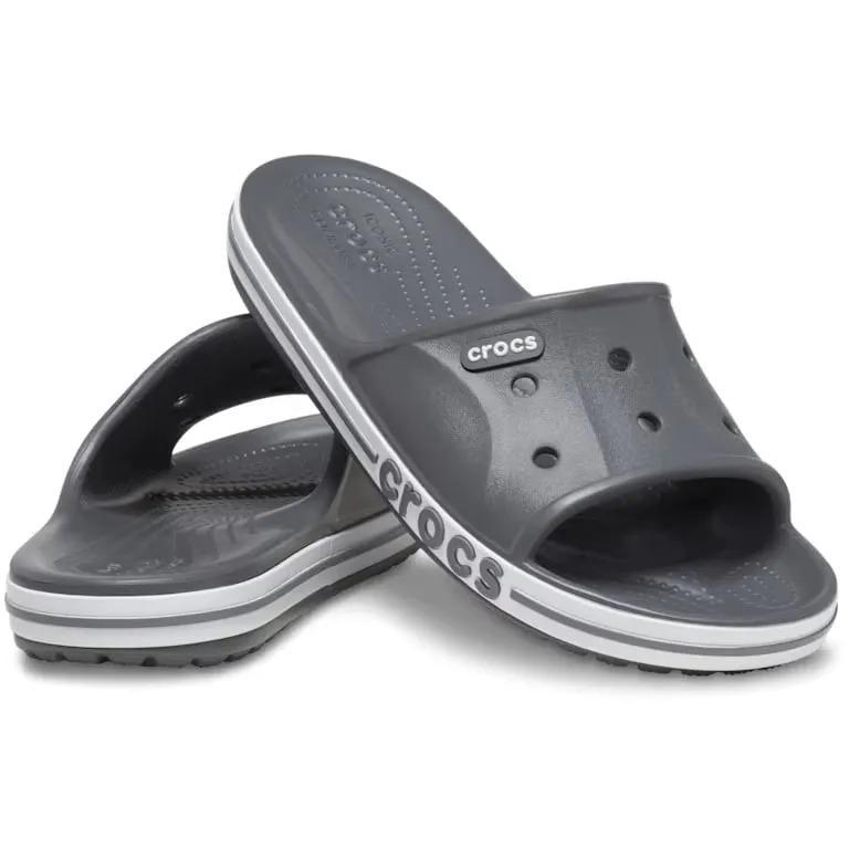Шльопанці Crocs Bayaband Slide M8W10 р. 41/42 26 см Slate Grey (2053924) - фото 3 Шльопанці Crocs Bayaband Slide M8W10 р. 41/42 26 см Slate Grey (2053924) - фото 3