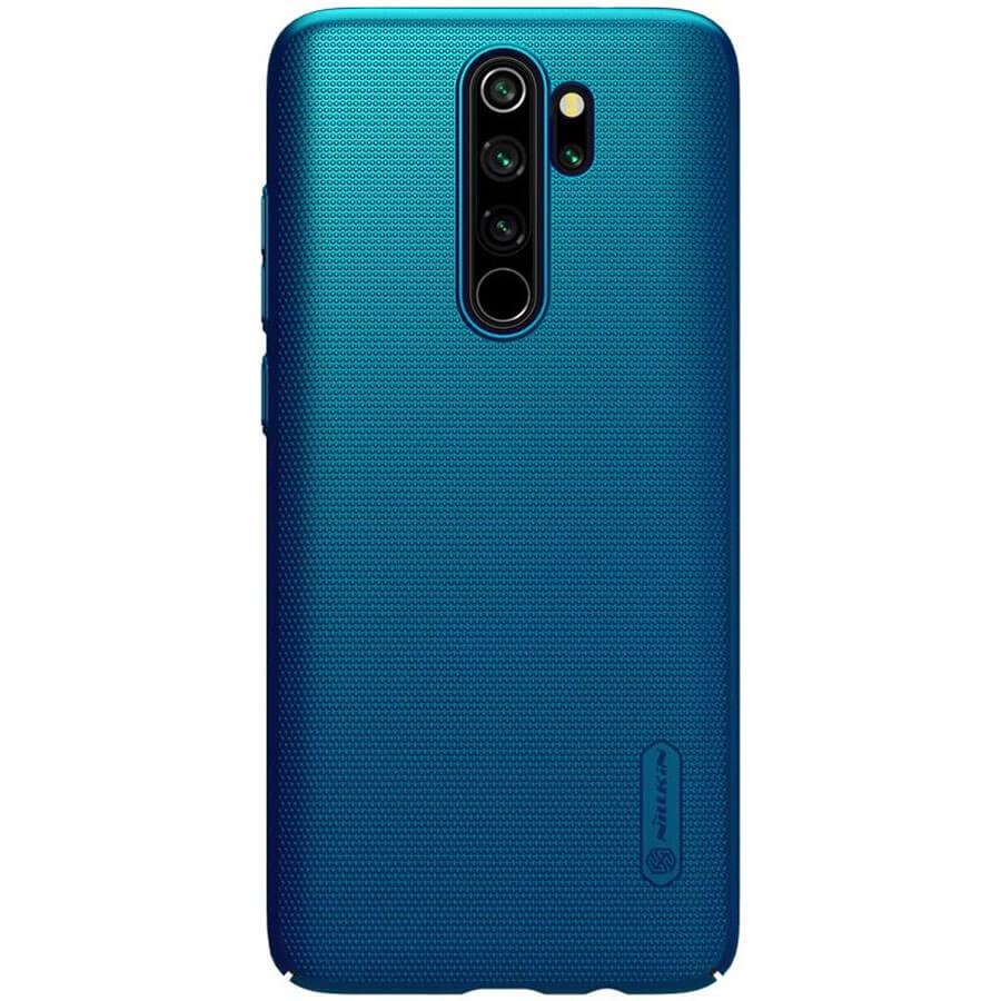 Чехол Nillkin Matte для Xiaomi Redmi Note 8 Pro Бирюзовый/Peacock blue - фото 2