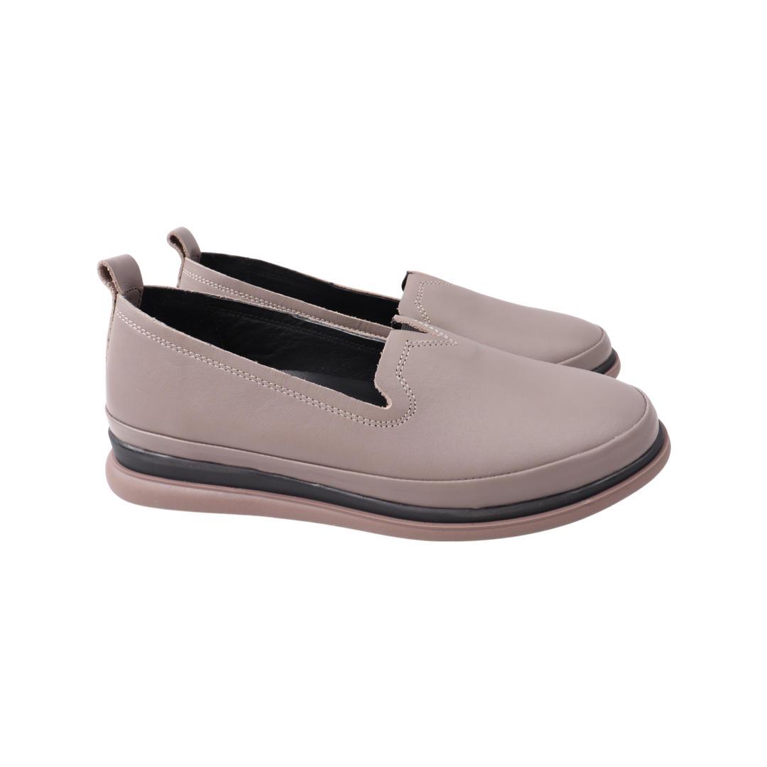 Туфли женские Mario Muzi из кожи р. 39 Капучино (644-21DTC)