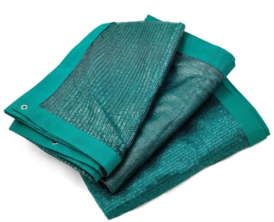 Сетка защитная затеняющая усиленная с люверсами 45% 5х6 м (СЗППЛ45008) - фото 7