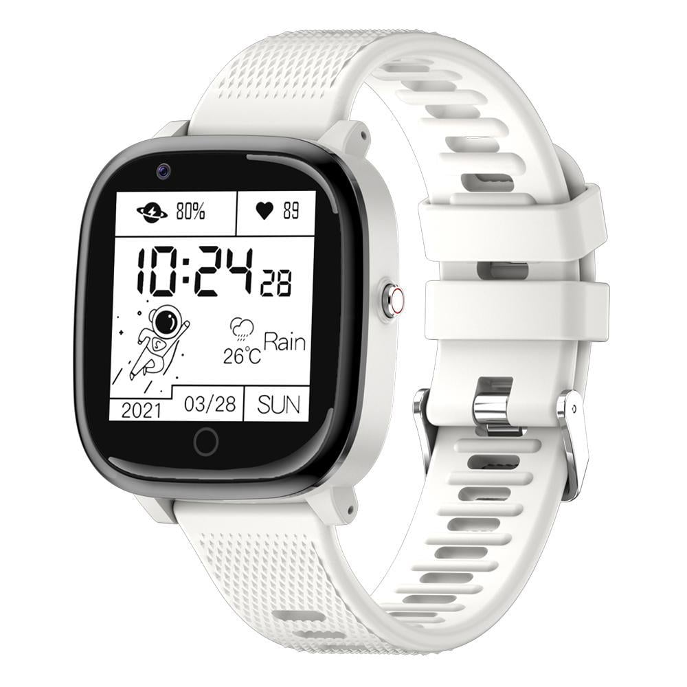Смарт-часы детские Lemfo K75 с SIM/GPS прослушкой/камерой/видеозвонком Белый (36237910)