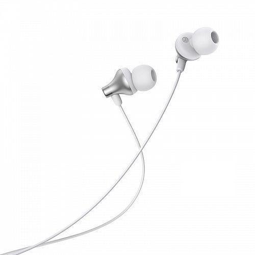 Навушники вакуумні MP3 Hoco M74 з мікрофоном Silver