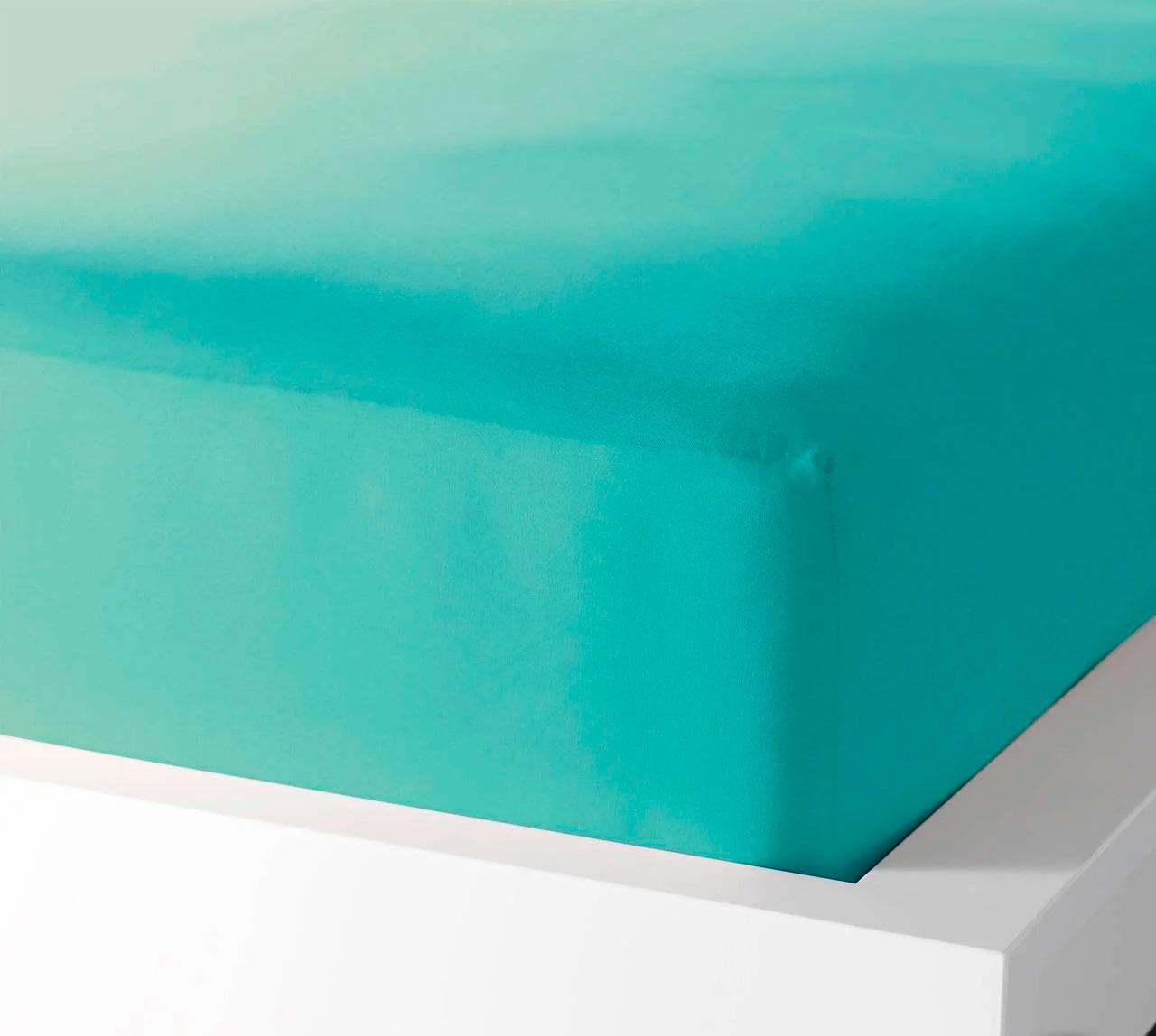 Простынь на резинке В0023 160х200 см Голубой (133138) Простынь на резинке В0023 160х200 см Голубой (133138)