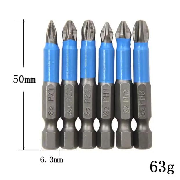 Набір насадок для шурупокрута викрутка/біта 6 шт. (NN-6) - фото 2