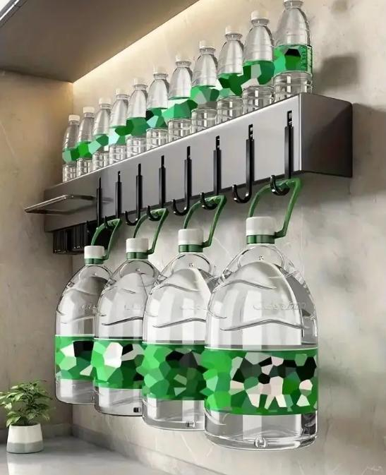 Полиця-органайзер настінний SKLM-5 50 см Сірий (25036818) - фото 4 Полиця-органайзер настінний SKLM-5 50 см Сірий (25036818) - фото 4