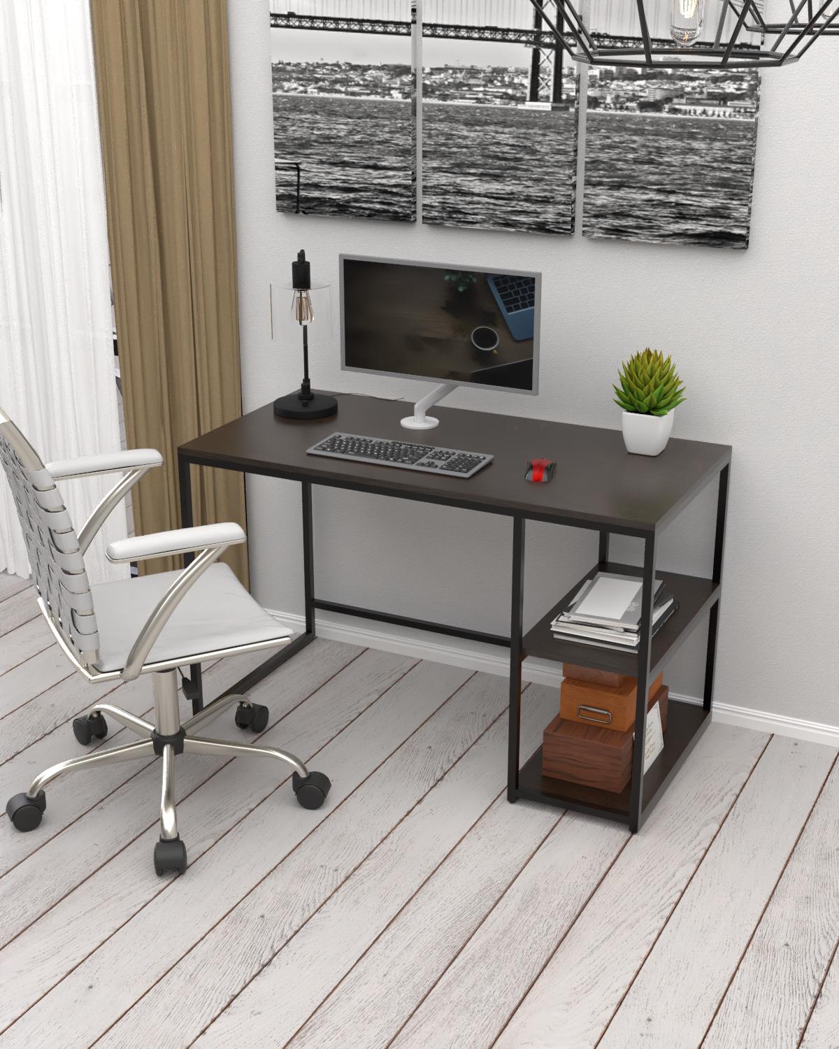 Стол компьютерный EcoLoft Орион DSP-1501-12 в стиле лофт Венге Магия (35965830)