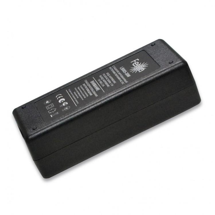 Трансформатор електронний для світлодіодної стрічки Feron LB005 шнур 1,2 м 30W 12V (27774180)