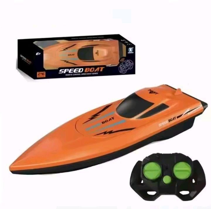 Катер на пульте управления 26,5 см Оранжевый (652)