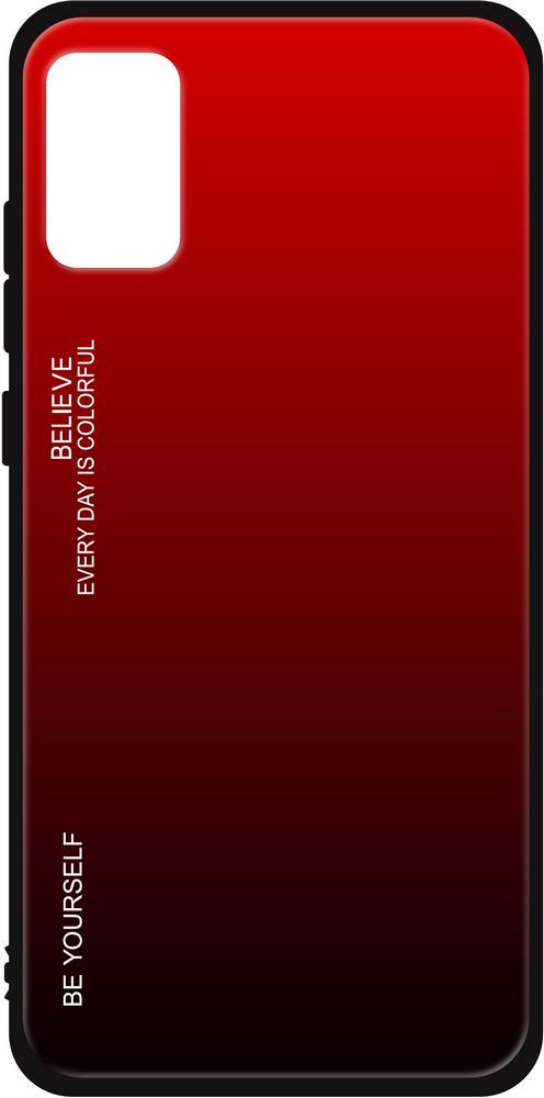Скляний Чохол Glass Case для Samsung Galaxy A03s A037 Red (24548-2D) Скляний Чохол Glass Case для Samsung Galaxy A03s A037 Red (24548-2D)
