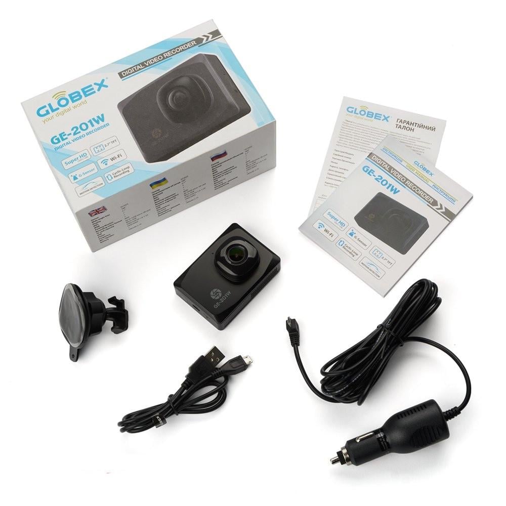 Відеореєстратор Globex GE-201W - фото 5 Відеореєстратор Globex GE-201W - фото 5