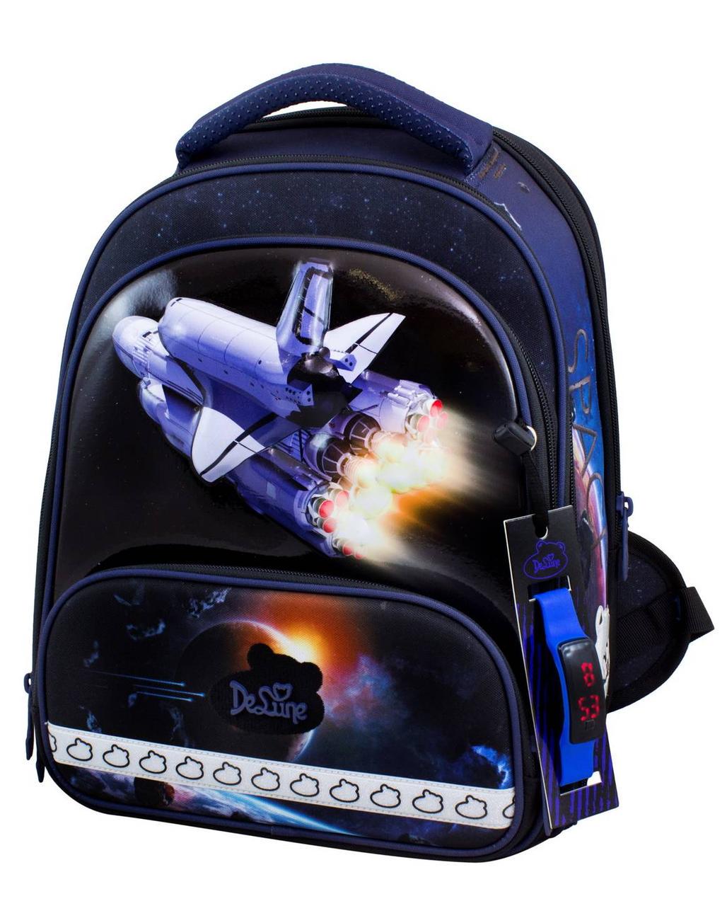 Ранец школьный для мальчиков DeLune 9-126 для 1-4 класса (1561999897)