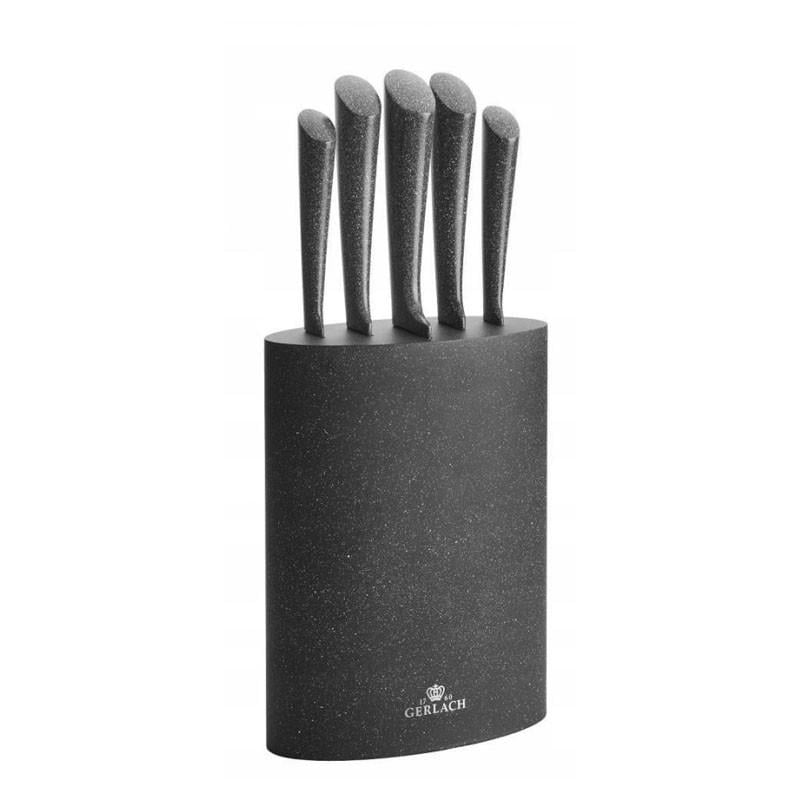 Набор ножей кухонных и подставки Gerlach Granitex нержавеющая сталь 5 шт. (2015284823)